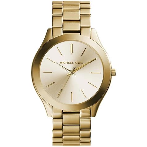 michael kors mk3792|michael kors slim runway gold.